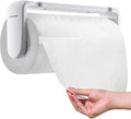 simpletome Paper Towel Holder Under Cabinet or Wall Mount ONE Hand Operation by simpletome