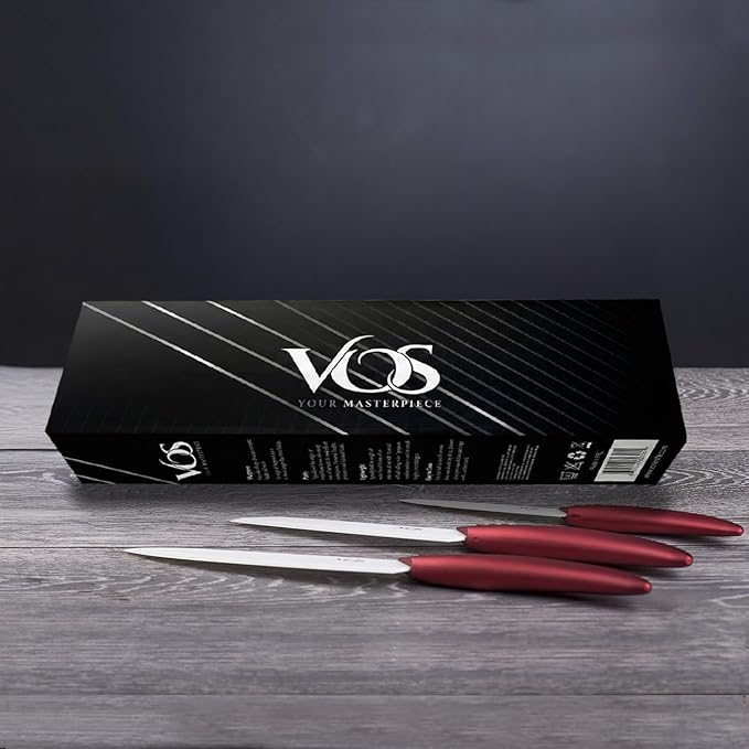 Vos Ceramic Knife Set in Elegant Gift Box, Ceramic Knives Set - Image 8