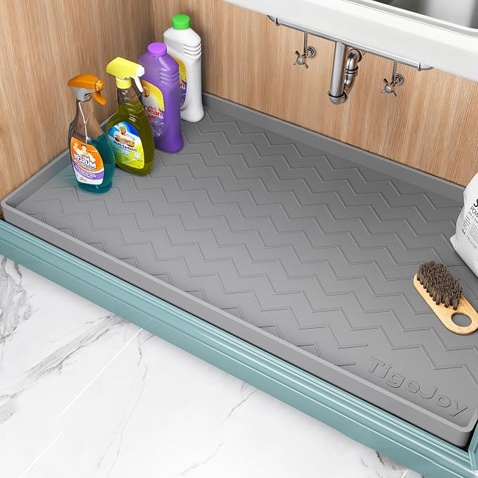 TigeJoy 25" x 22" Under Sink Mats by TigeJoy