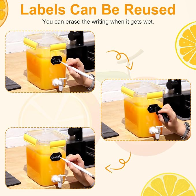 Mumufy 3 Set Plastic Drink Dispensers - Image 6