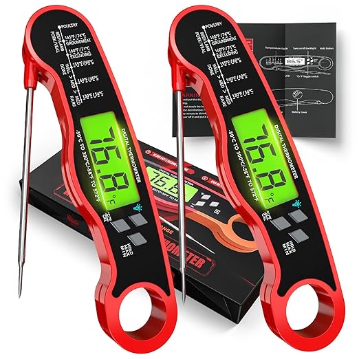 AWLKIM 2Pack Digital Meat Thermometer by AWKLIM