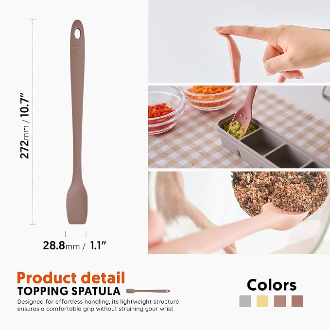 Platinum Silicone Topping Spatula - Image 2