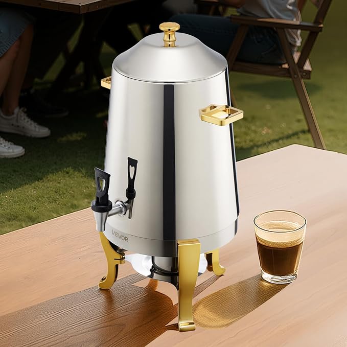 VEVOR Stainless Steel Beverage Dispenser, 3.4 Gallon Drink Dispenser - Image 8