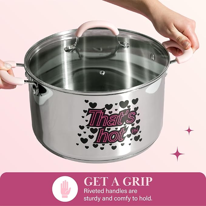 Paris Hilton Stainless Steel Stock Pot - Image 4