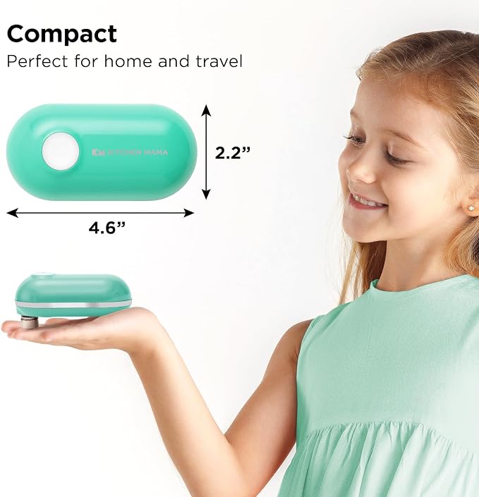 Kitchen Mama Mini Plus Rechargeable Electric Can Opener: USB-C Charging - Image 3