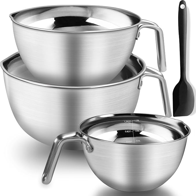 Marsheepy Stainless Steel Mixing Bowls by Marsheepy