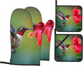Oven Mitts and Hot Pads Set by Unknown
