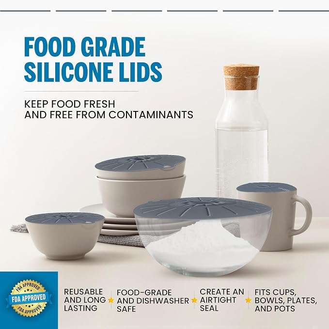 Microwave Cover Silicone Lids - Image 3