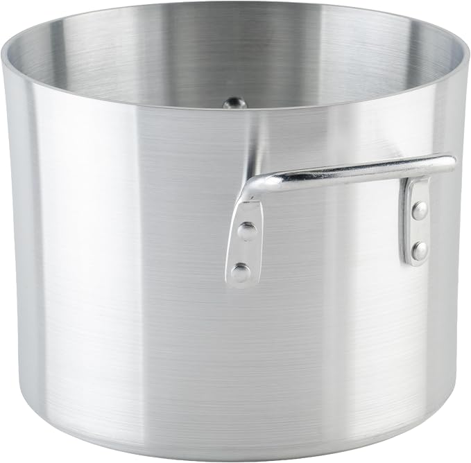 Winco Elemental Aluminum, 8 Qt Stock Pot by Winware