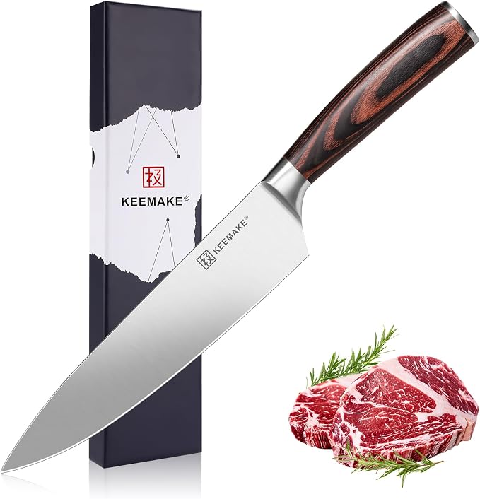 KEEMAKE Chef Knife 8 inch by KEEMAKE