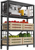 GIOTORENT 4-Wire Heavy-Duty Shelf, Standing Storage Shelves, Metal Shelving by GIOTORENT