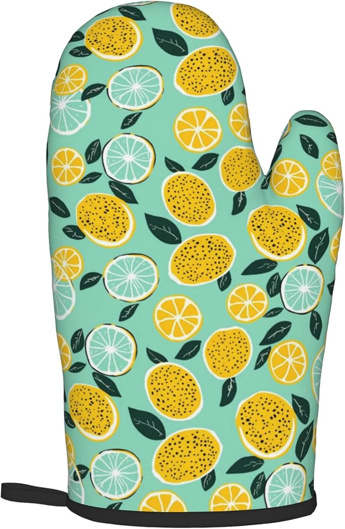 Lemon Pot Holders and Oven Mitts - Image 8