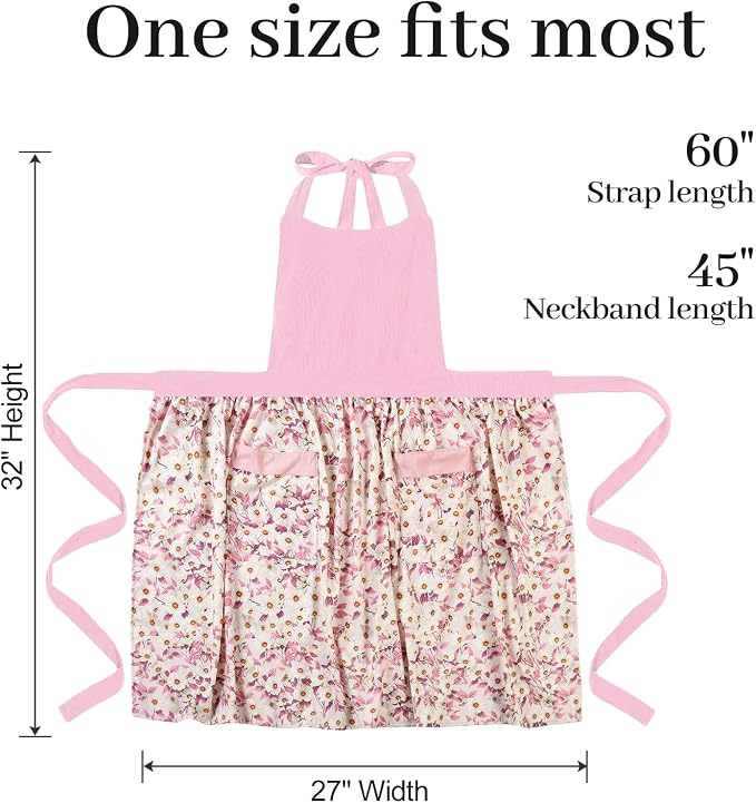 Cute Floral Aprons for Women - Image 6
