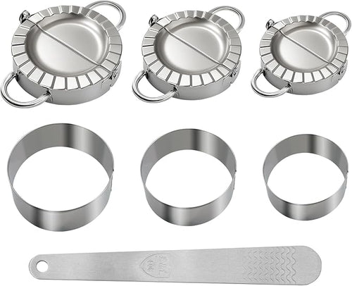 3-in-1 Stainless Steel Dumpling Maker Set by Unknown