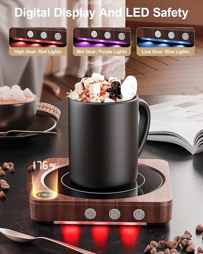 House Gem Mug Warmer - 36W Coffee Mug Warmer - Image 2