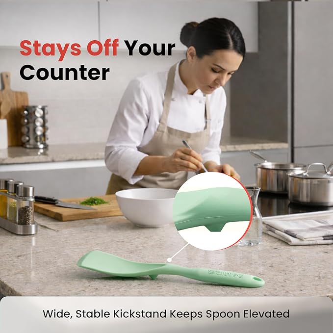 Silicone Spoon Spatula for Cooking - Image 5
