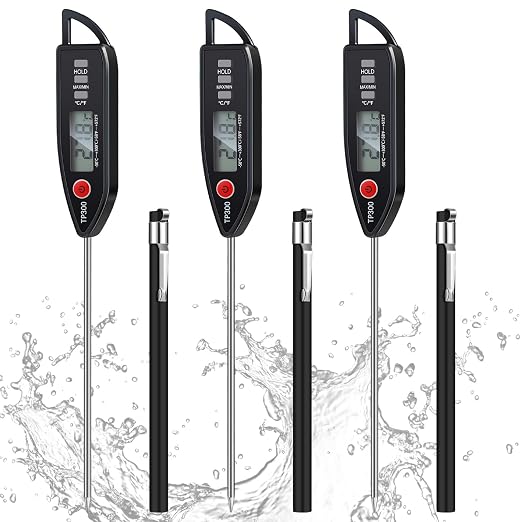 Copkim 3 Set Waterproof Food Thermometer by Copkim