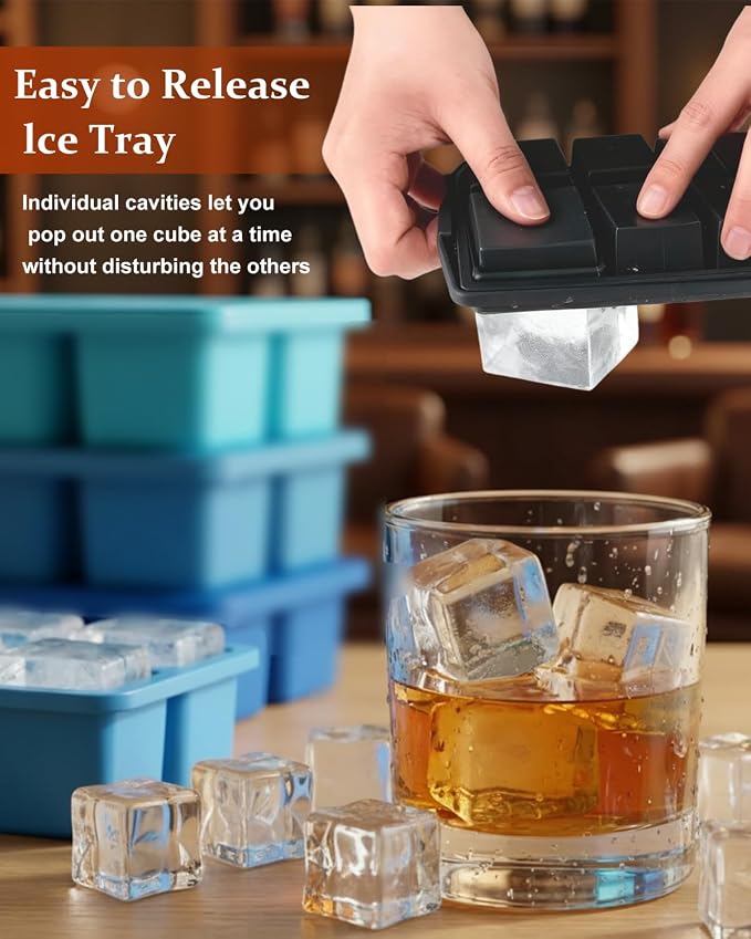 Large Silicone Ice Cube Trays - Image 4