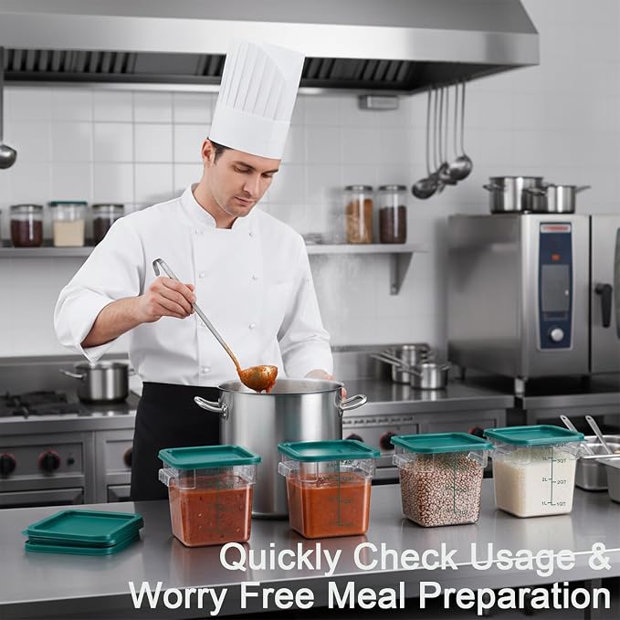 4 Pack 4QT Food Storage Containers - Image 5