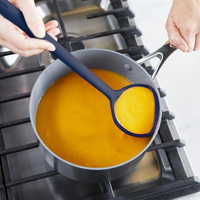 GreenPan Silicone Ladle, Soup Mixing Stirring Serving, Cooking Kitchen Utensil - Image 4