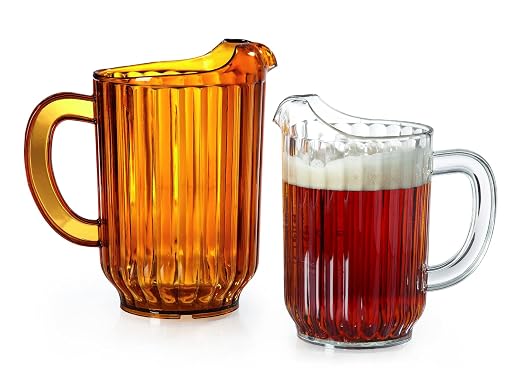 G.E.T. P-2064-1-A-EC BPA-Free Break-Resistant Restaurant Style Plastic Pitcher - Image 6