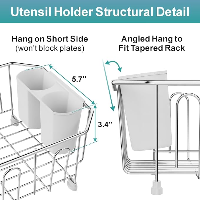 GSlife Mini in Sink Dish Drying Rack - Image 7