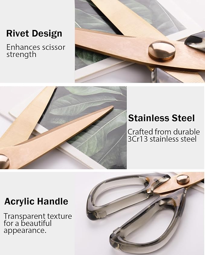 Kitchen Scissors All Purpose, ARCHIKING Kitchen Shears Cooking Scissor - Image 5