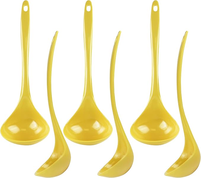 Reston Lloyd Melamine Soup Ladle Kitchen Utensil, Durable BPA-Free Plastic by RestonLloyd