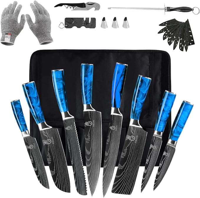 FULLHI Knife Set by ExpertForPortableAndButcherKnifeSet