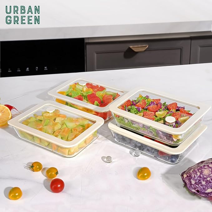 Urban Green Glass Food Container Set - Image 6