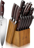DDF iohEF Kitchen Knife Set, 16-Piece Knife Sets by DDFiohEF