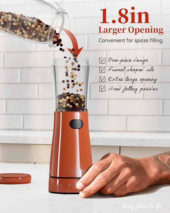 Electric Salt and Pepper Grinder Set - Image 5