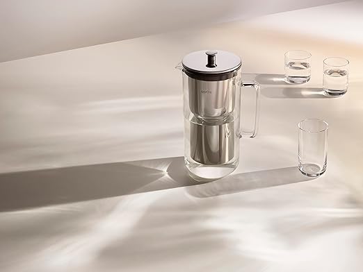Aarke Purifier - Premium Glass and Stainless Steel Water Filter Pitcher - Image 10