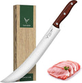 TAN REN Butcher Brisket Knife for Meat Carving, 12 Inch Cimeter Meat Slicing by TANRENSincerelyBuildKnives