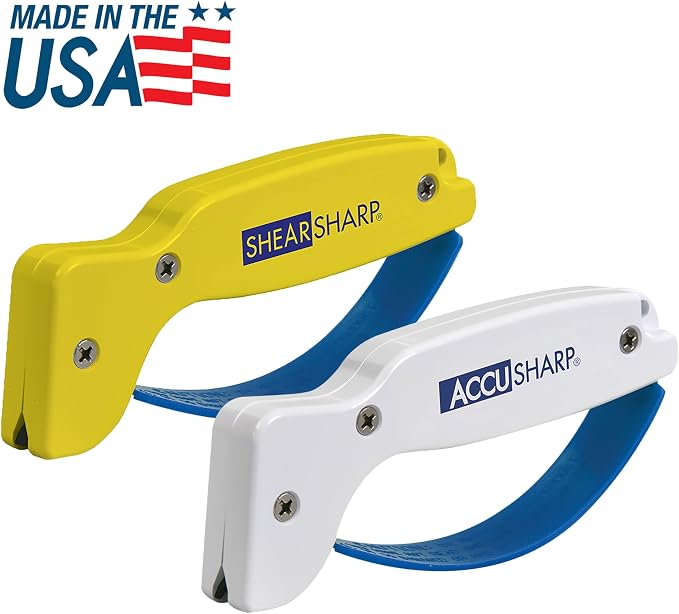 AccuSharp Hand-Held Carbide Blade Sharpener & ShearSharp Scissor Sharpener - Image 2