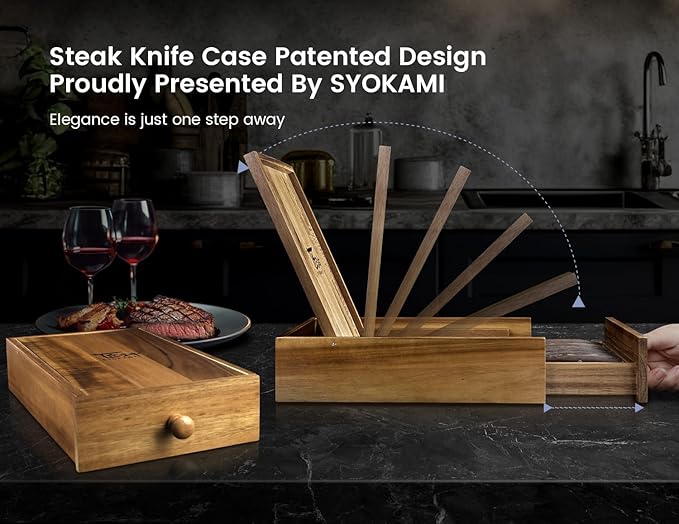 SYOKAMI Steak Knives Set of 6 - Image 2