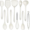 TeamFar Kitchen Cooking Utensils, 446°F Heat Resistant Kitchen Gadgets Tools by TeamFar