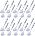 Hsei 20 Pcs Gray Kitchen Scrub Dish Brush Bulk by Hsei