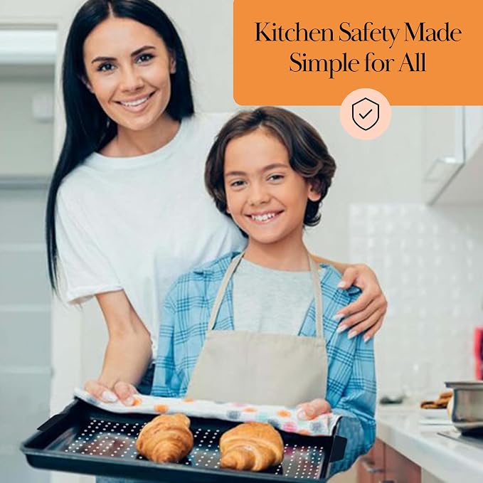 Baking & Splatter Screen for Frying Pan Beckon Ware | USA Brand | 17.5 x 12 Inch - Image 6
