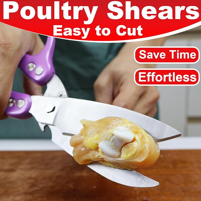 Heavy Duty Poultry Shears, Kitchen Shears - Image 6