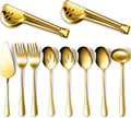 Patelai Serving Utensils Set Include Stainless Steel Large Spoons Slotted by Patelai