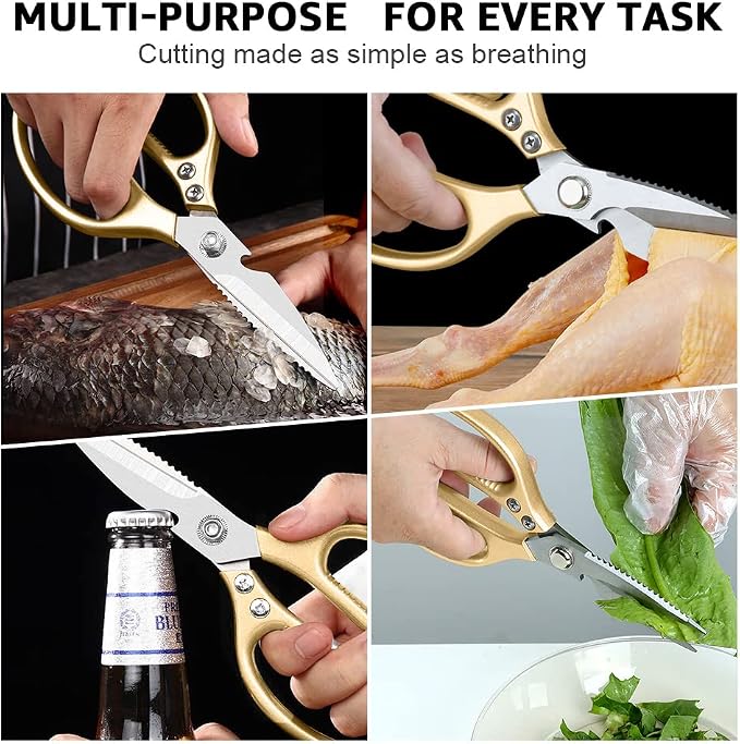 ONEBOM 2 Pack Kitchen Shears - Image 4