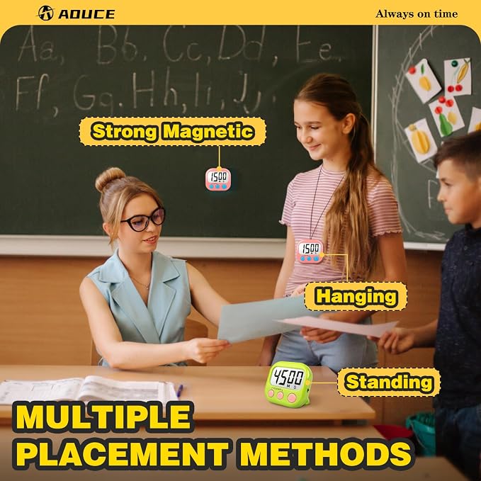 Classroom Timers for Teachers Kids Large Magnetic Digital Timer Teacher - Image 3