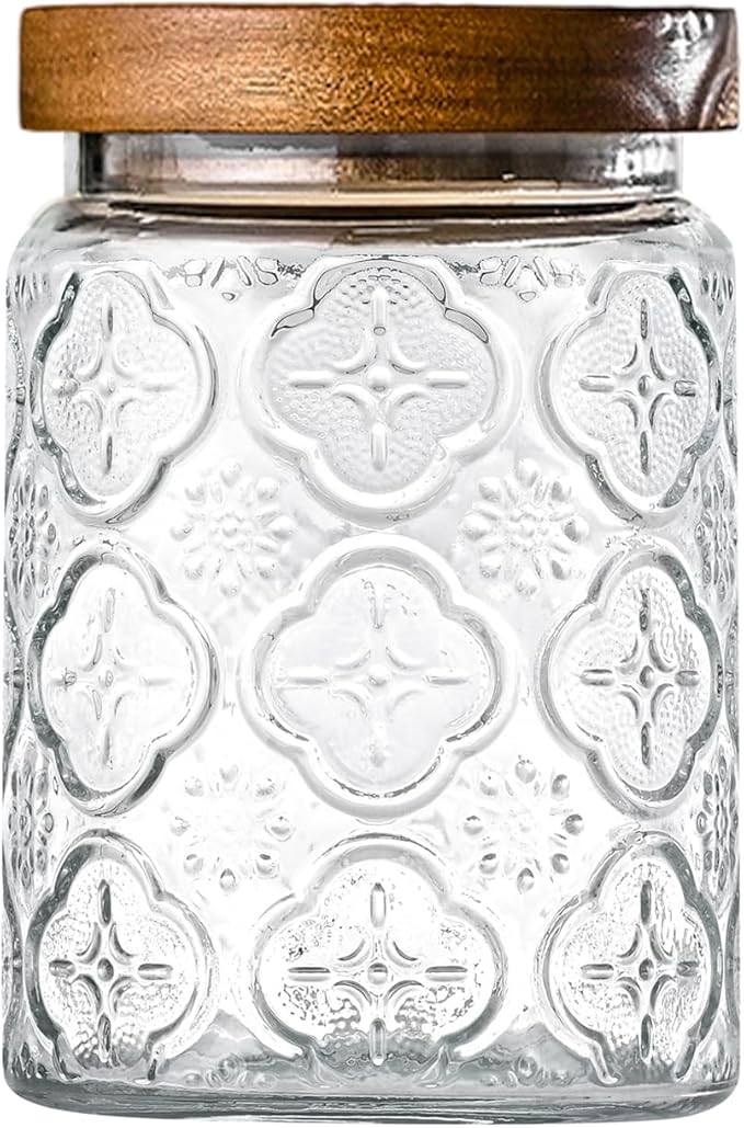 Adodeen 24oz Vintage Glass Jar by Unknown