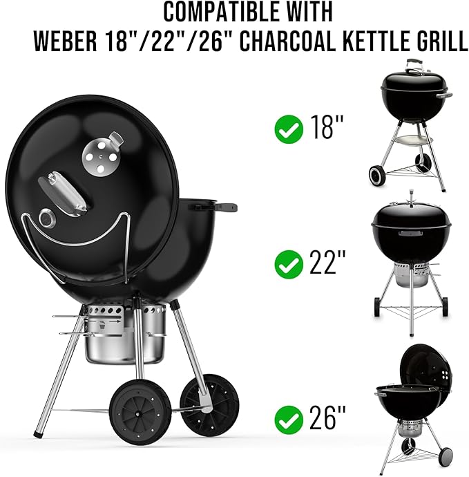 Charkettle Grill Lid Holder Compatible - Image 5