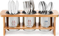 Lyellfe Silverware Holder for Countertop, Stainless Steel Cutlery Utensil by Lyellfe