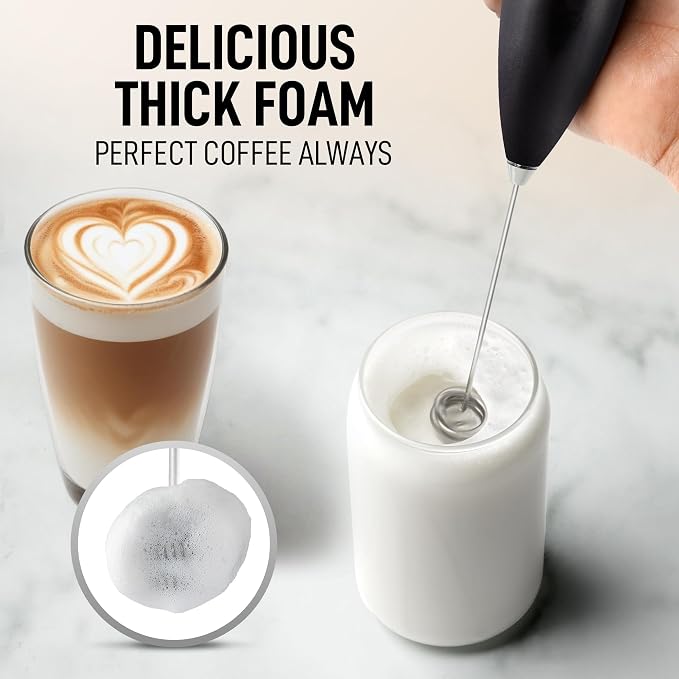 Zulay Kitchen Whisk Milk Frother - Image 2