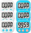 6 Pack Digital Kitchen Timer Small Classroom Timers by VOULOIR