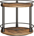 YATINEY Lazy Susan Organizer, Rotating Spice Rack, 2 Tier Spice Turntable by Yatiney