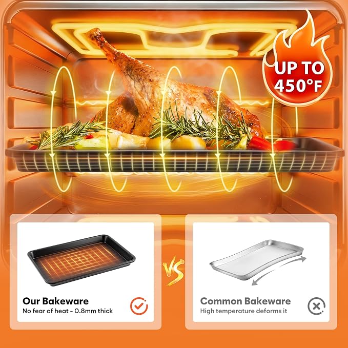 Nonstick Cookie Sheets for Baking - Image 6